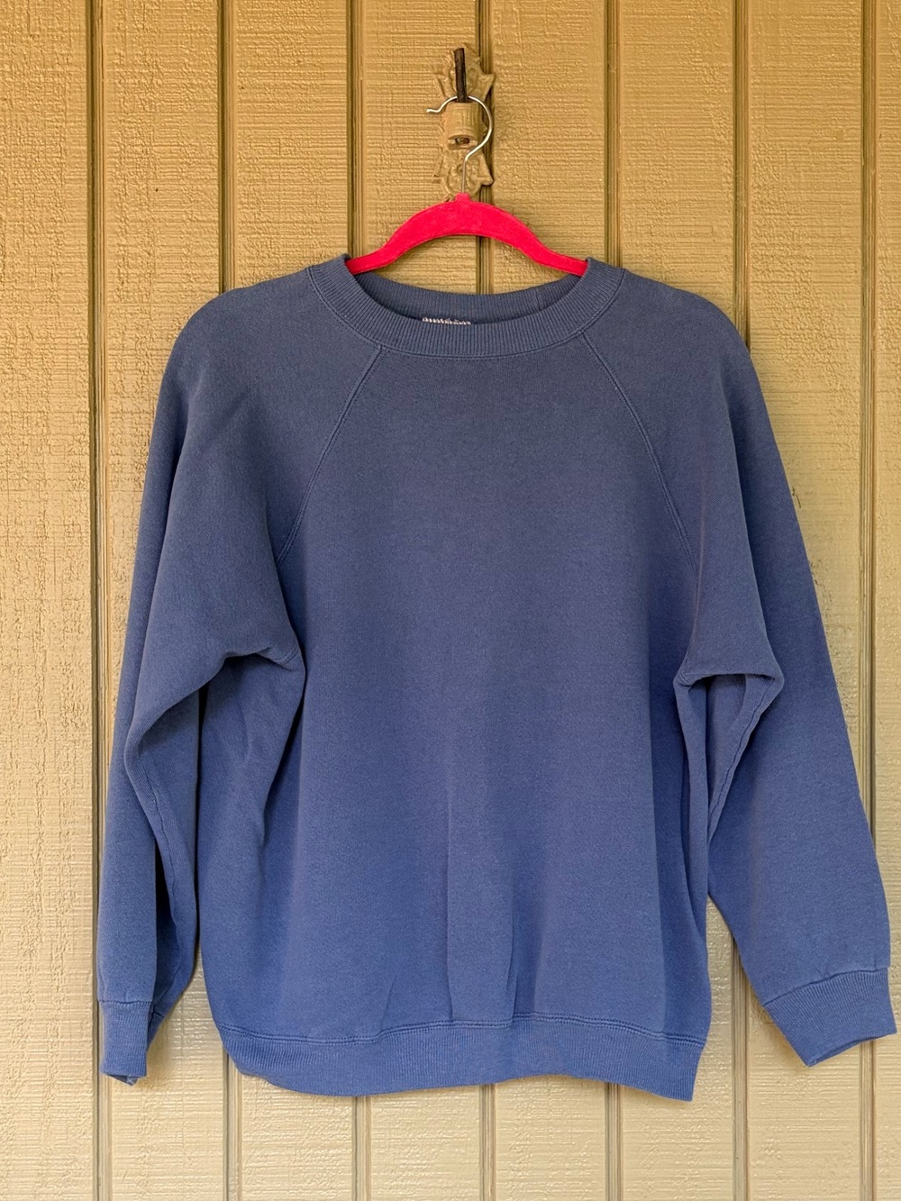 Vintage 90s Hanes Her Way Crewneck Sweatshirt L Blue